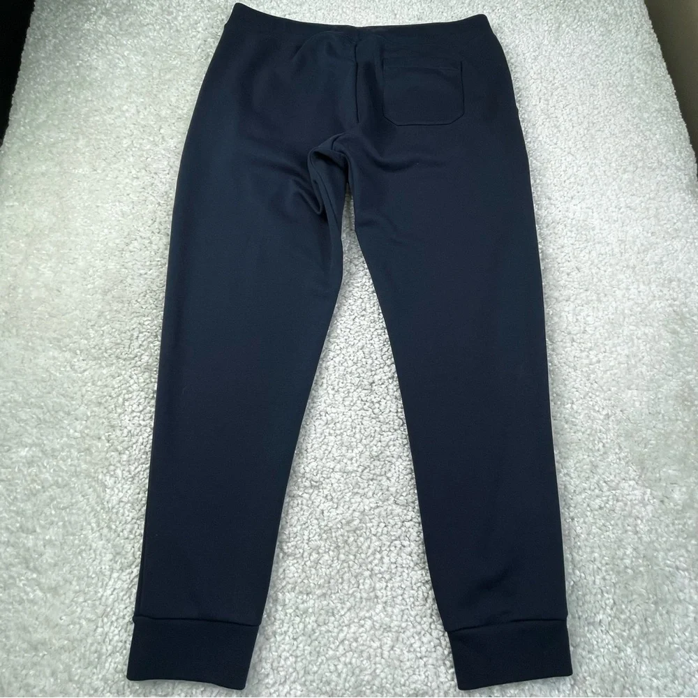 Polo Ralph Lauren Knit Jogger Pants Navy Blue Pull On Embroider Pony XL casual